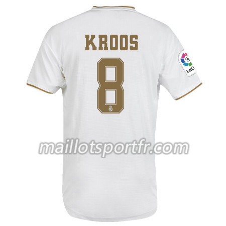 Maillot de Foot Real Madrid Toni Kroos 8 Domicile 2019/20